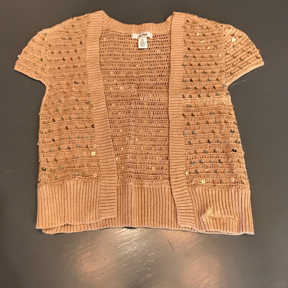 🛍Hurley Surfer Girl Sequined Cardigan Sweater